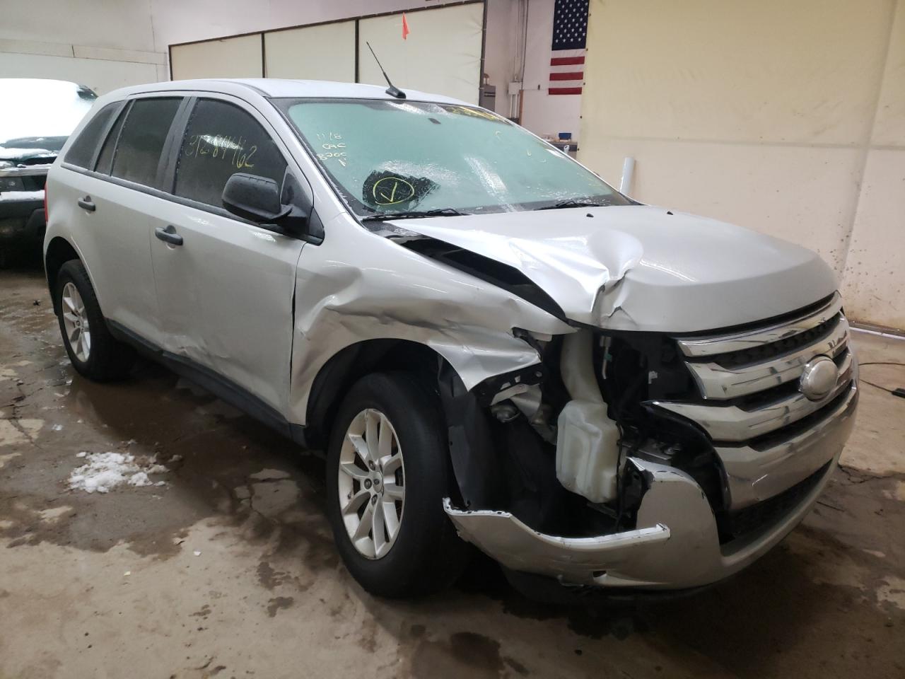 FORD EDGE SE 2013 with VIN 2FMDK3GC7DBB20925 - Photo from auction