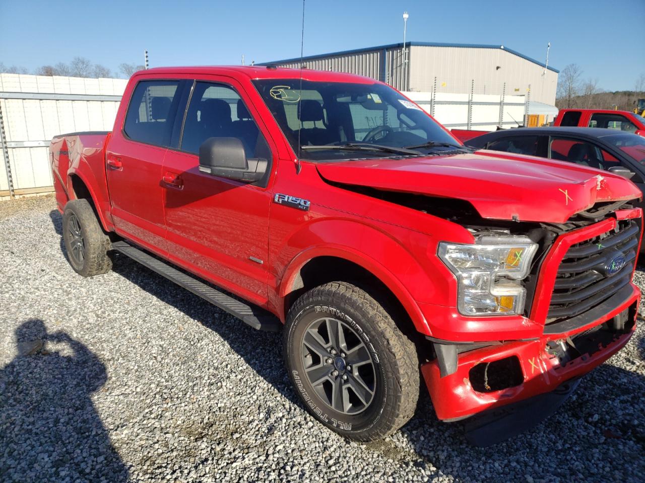 FORD F150 SUPER 2016 with VIN 1FTEW1EP2GFC27701 - Photo from auction