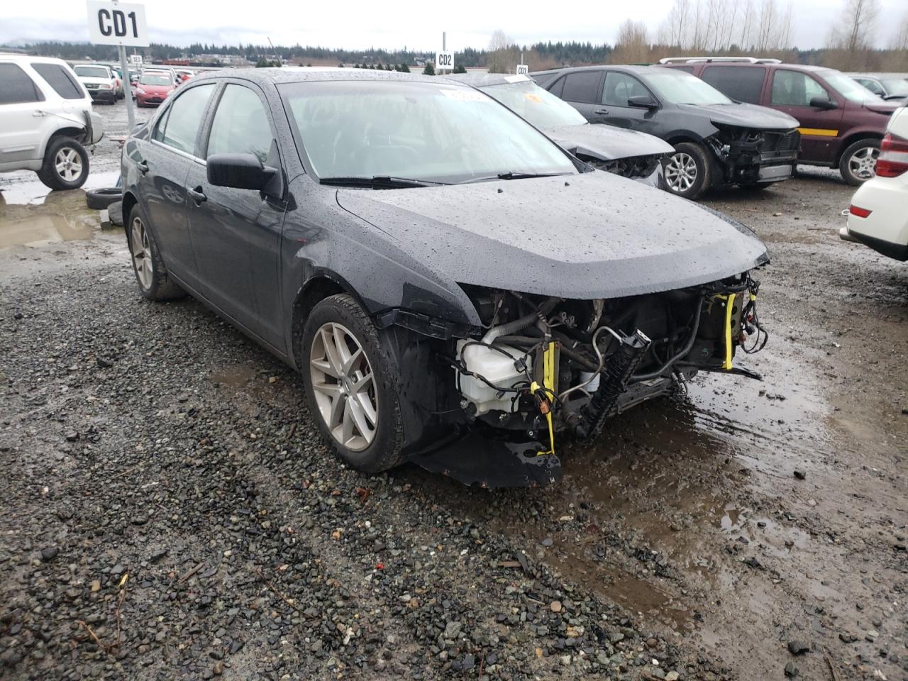 FORD FUSION SEL 2011 with VIN 3FAHP0JA8BR201689 - Photo from auction