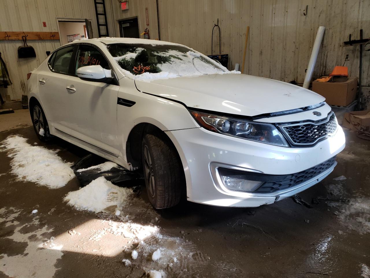 KIA OPTIMA HYB 2012 with VIN KNAGM4AD5C5020289 - Photo from auction