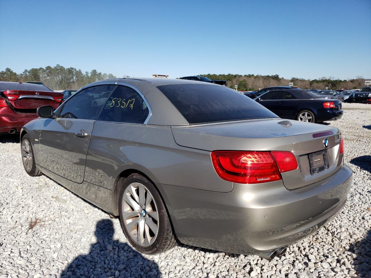 Photo 3 from auction – 2011 BMW 328 I with VIN WBADW3C50BE536684
