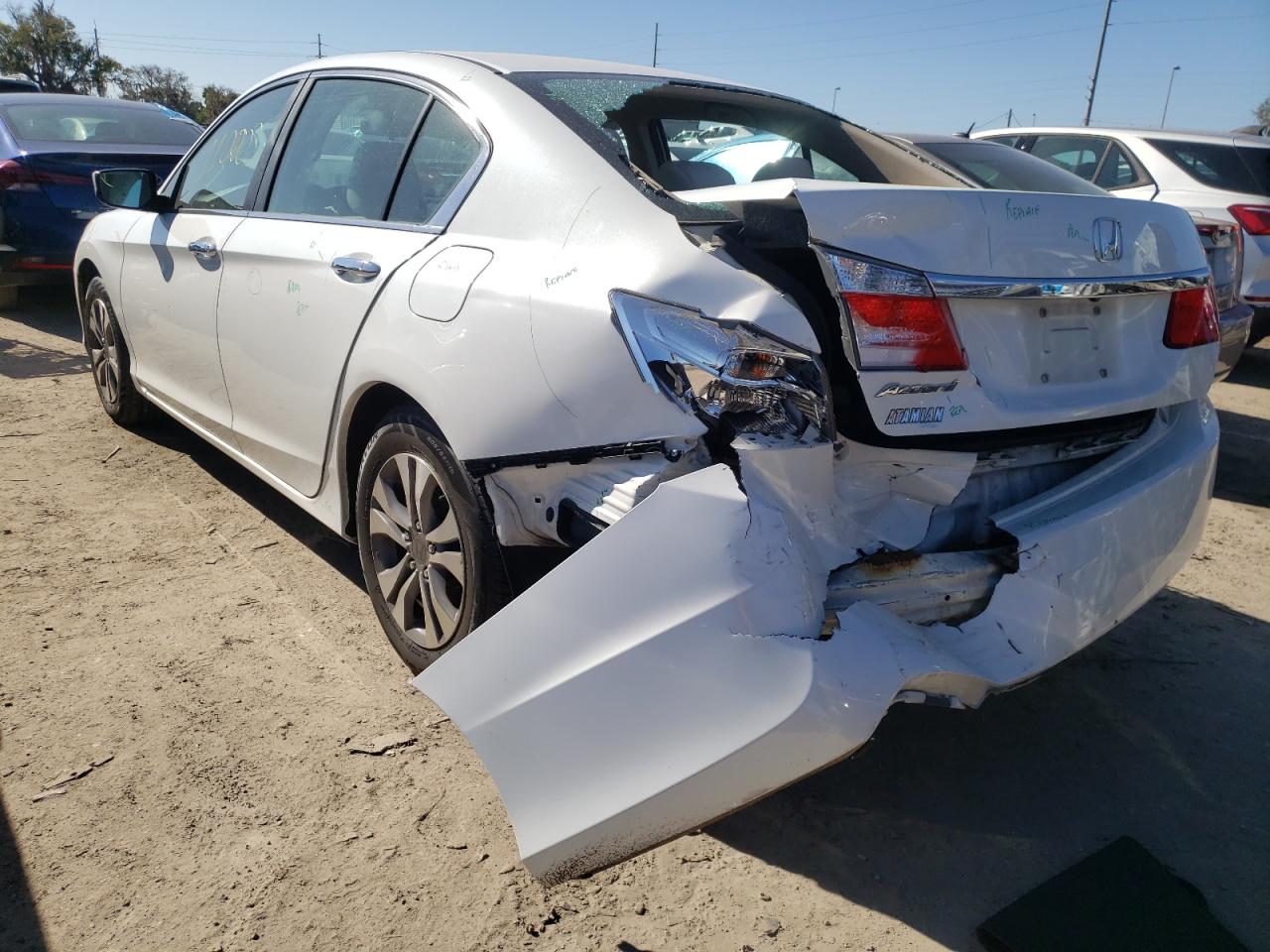 Photo 3 from auction – 2014 HONDA ACCORD LX with VIN 1HGCR2F37EA267848