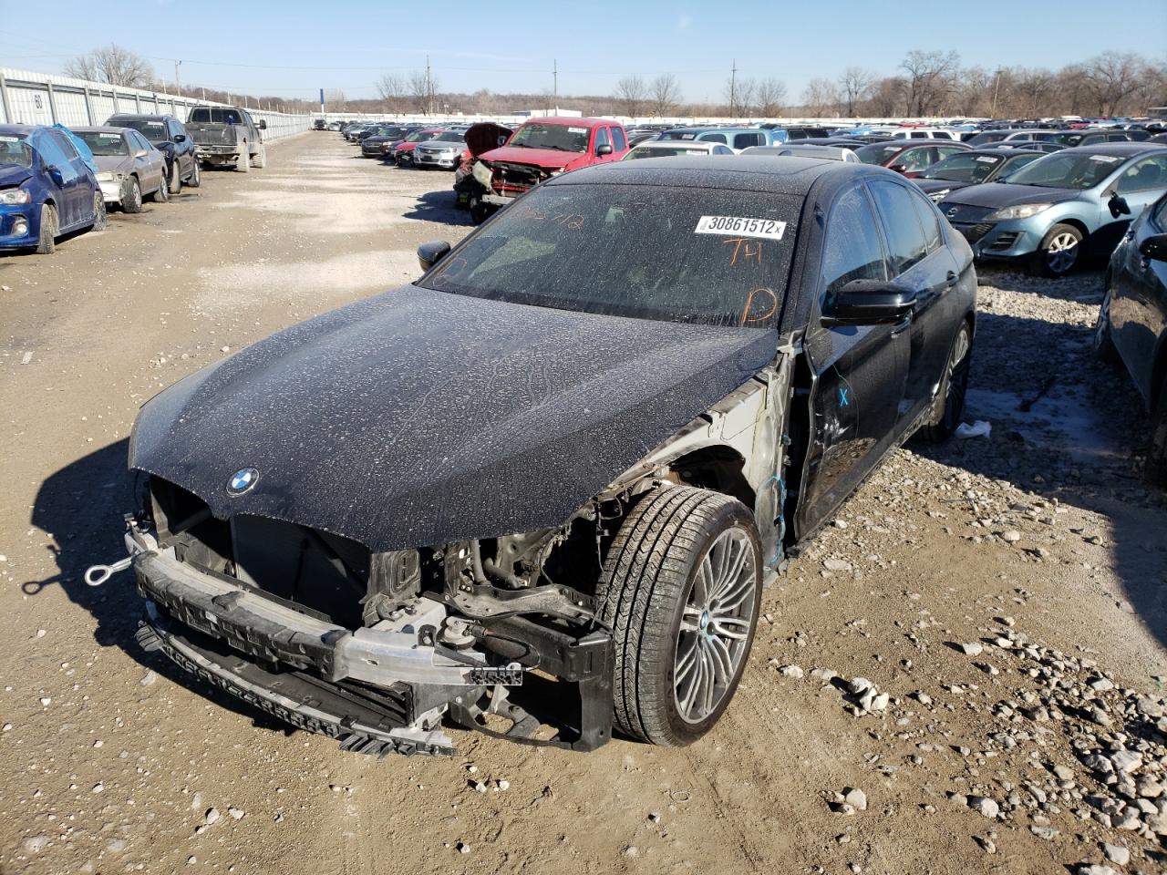 Photo 2 from auction – 2018 BMW 540 XI with VIN WBAJE7C55JWD53712