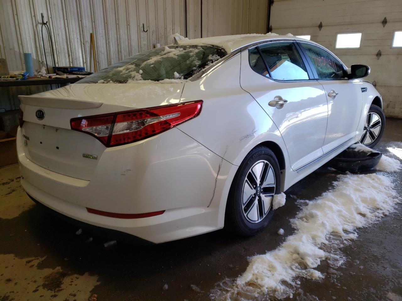 Photo 4 from auction – 2012 KIA OPTIMA HYB with VIN KNAGM4AD5C5020289