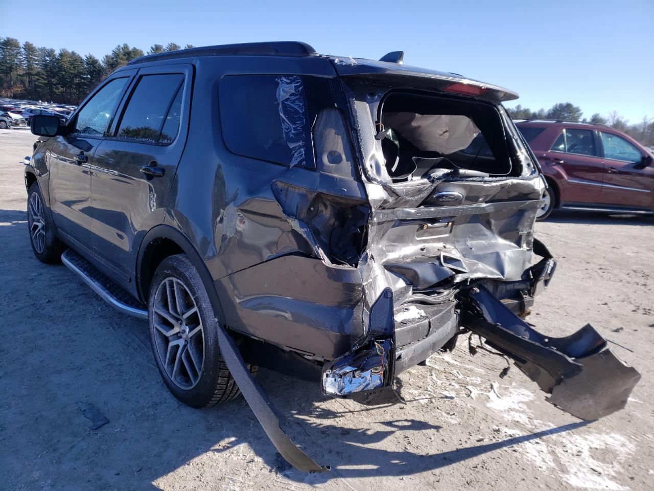 Photo 3 from auction – 2016 FORD EXPLORER S with VIN 1FM5K8GT3GGB00167