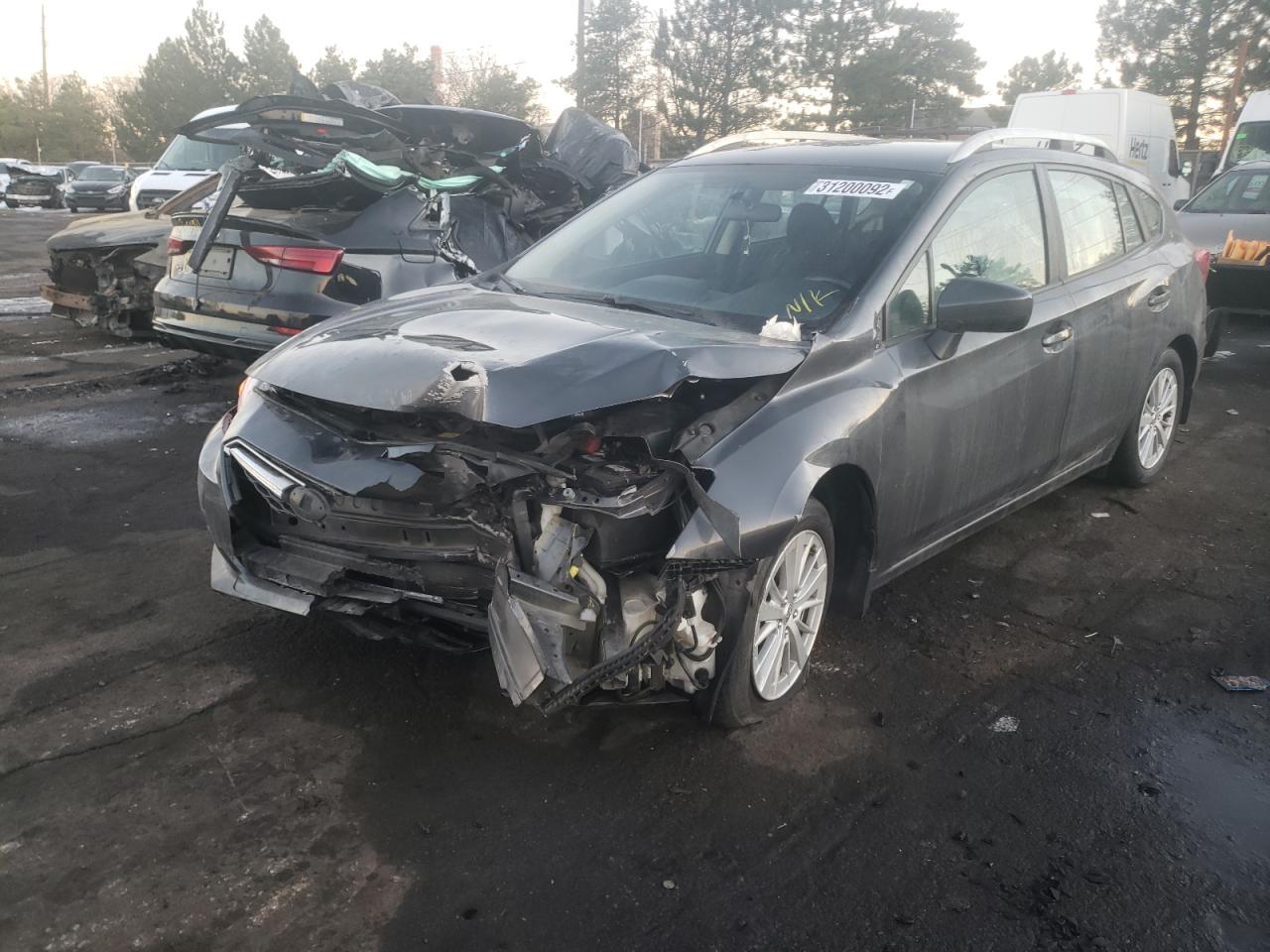 Photo 2 from auction – 2018 SUBARU IMPREZA PR with VIN 4S3GTAB64J3724819