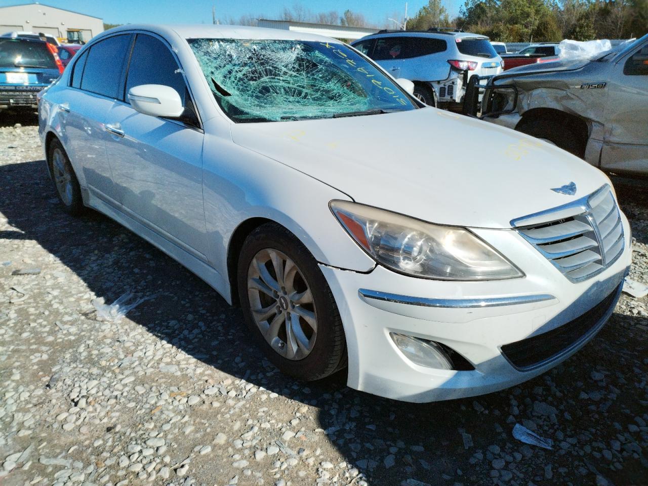 HYUNDAI GENESIS 3. 2012 with VIN KMHGC4DD2CU203880 - Photo from auction