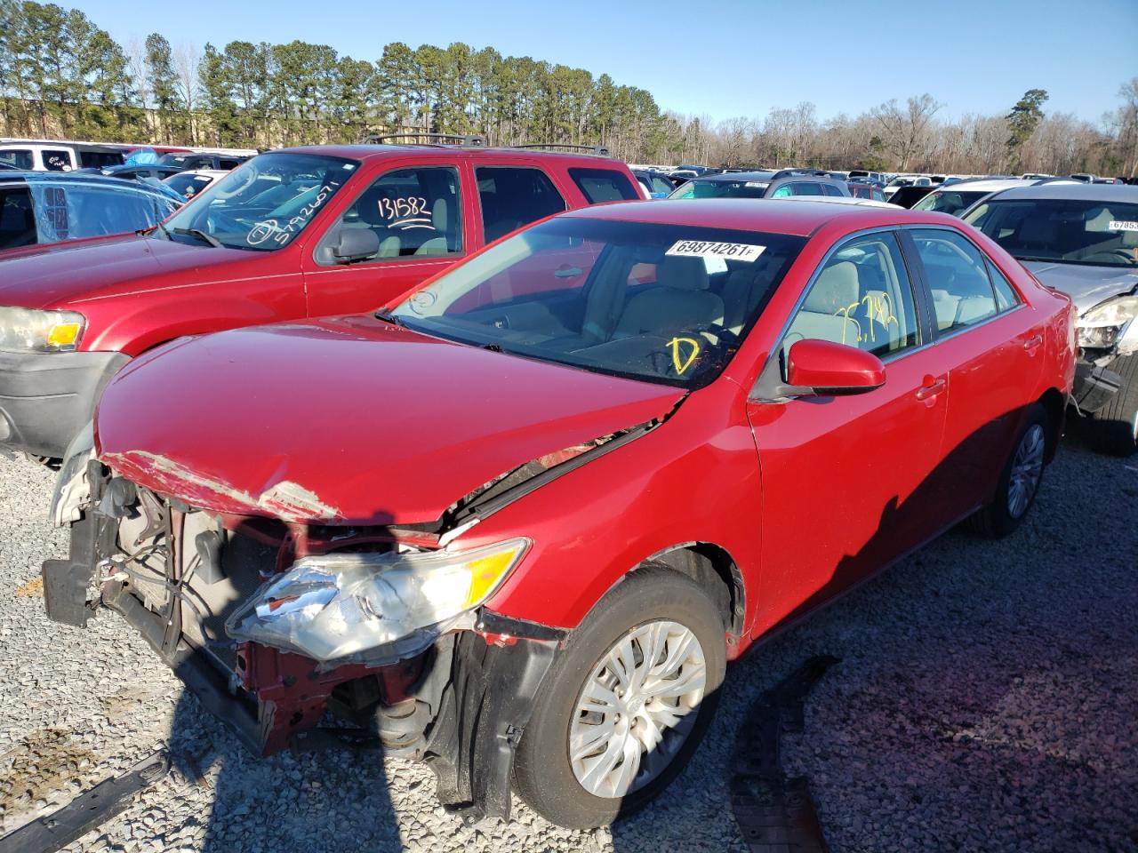 Photo 2 from auction – 2013 TOYOTA CAMRY L with VIN 4T1BF1FK9DU655435