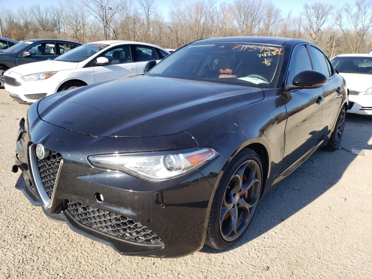Photo 2 from auction – 2017 ALFA ROMEO GIULIA TI with VIN ZARFAECNXH7557423