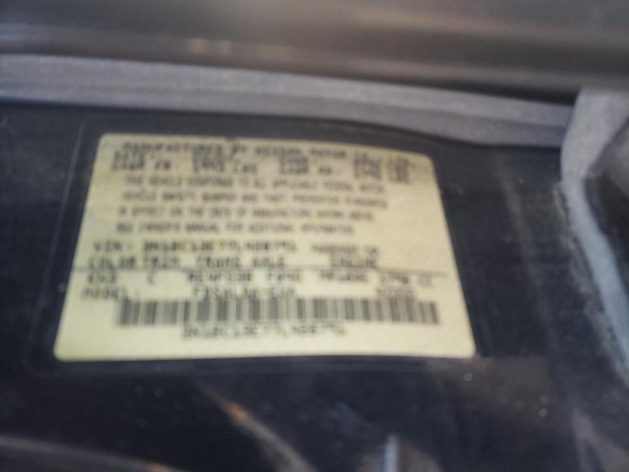 Photo 10 from auction – 2007 NISSAN VERSA S with VIN 3N1BC13E77L428791