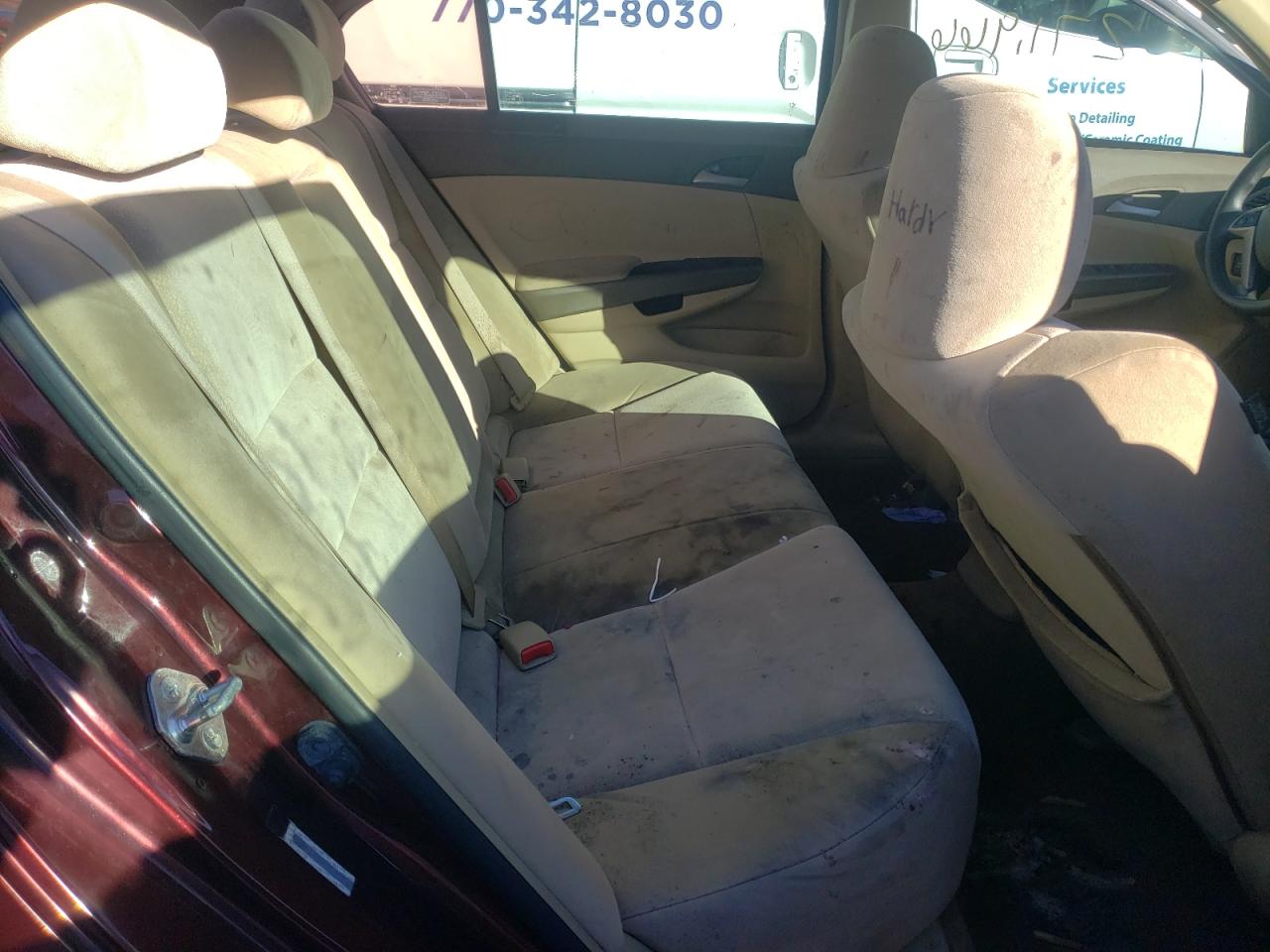 Photo 6 from auction – 2008 HONDA ACCORD LX with VIN JHMCP26368C005458