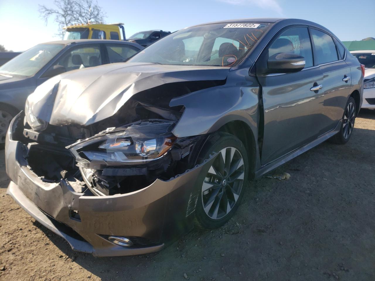 Photo 2 from auction – 2016 NISSAN SENTRA S with VIN 3N1AB7AP2GY315906