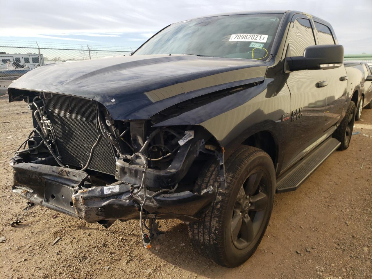 Photo 2 from auction – 2018 RAM 1500 SLT with VIN 1C6RR6LT0JS132632