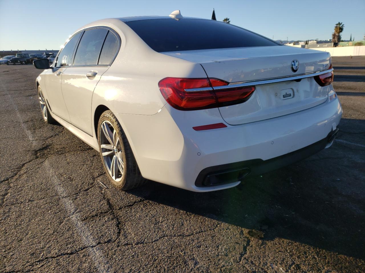 Photo 3 from auction – 2016 BMW 740 I with VIN WBA7E2C5XGG504136