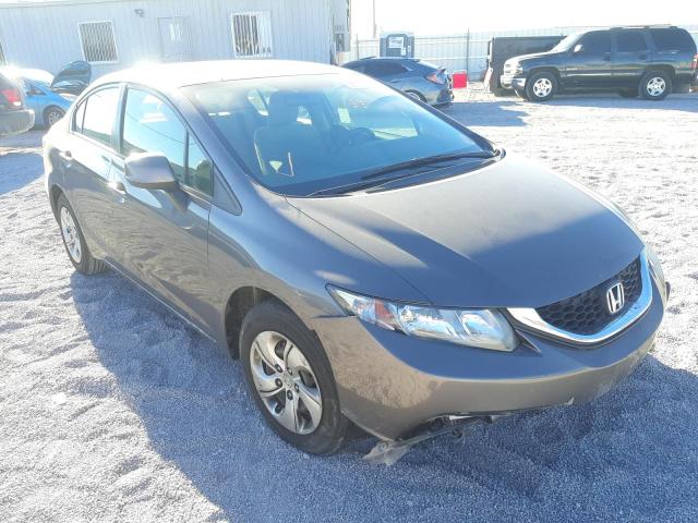 Photo 4 from auction – 2013 HONDA CIVIC LX with VIN 19XFB2F50DE209125