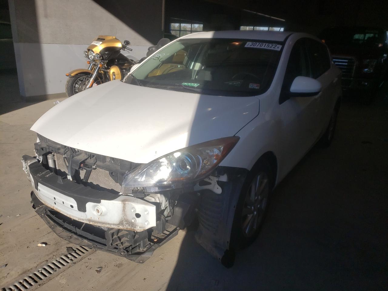 Photo 2 from auction – 2012 MAZDA 3 I with VIN JM1BL1L85C1699339