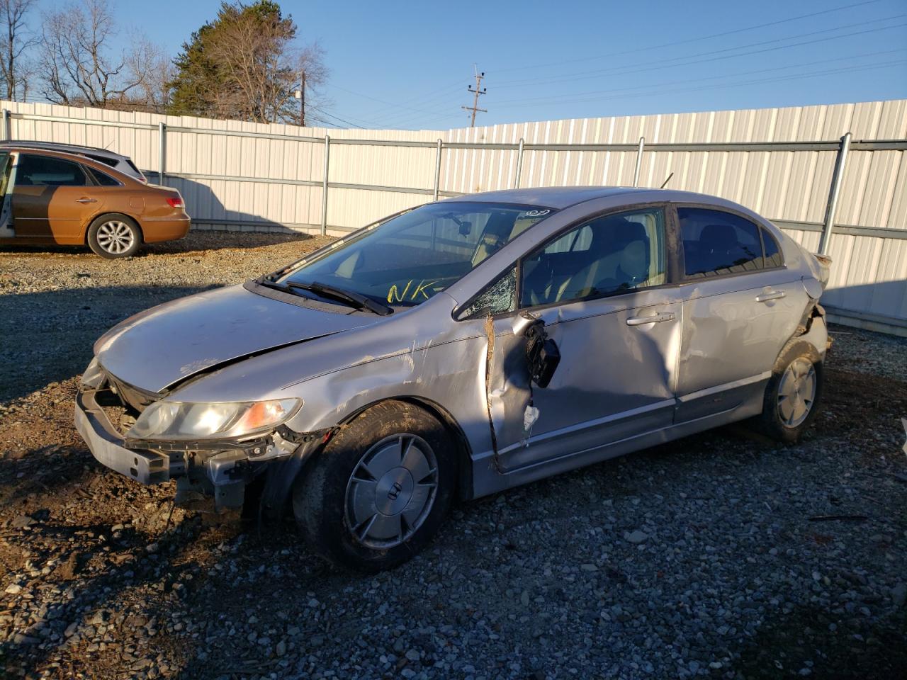 Photo 9 from auction – 2007 HONDA CIVIC HYBR with VIN JHMFA36207S013376