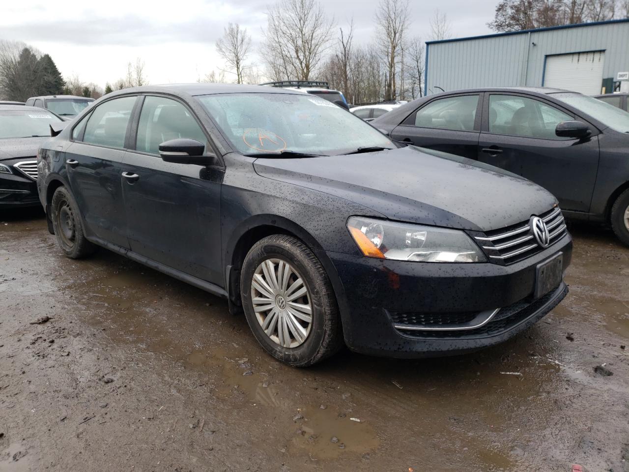 VOLKSWAGEN PASSAT S 2014 with VIN 1VWAP7A38EC024129 - Photo from auction