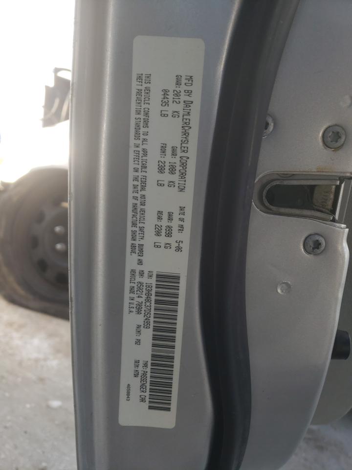 Photo 10 from auction – 2007 DODGE CALIBER SX with VIN 1B3HB48C37D524959