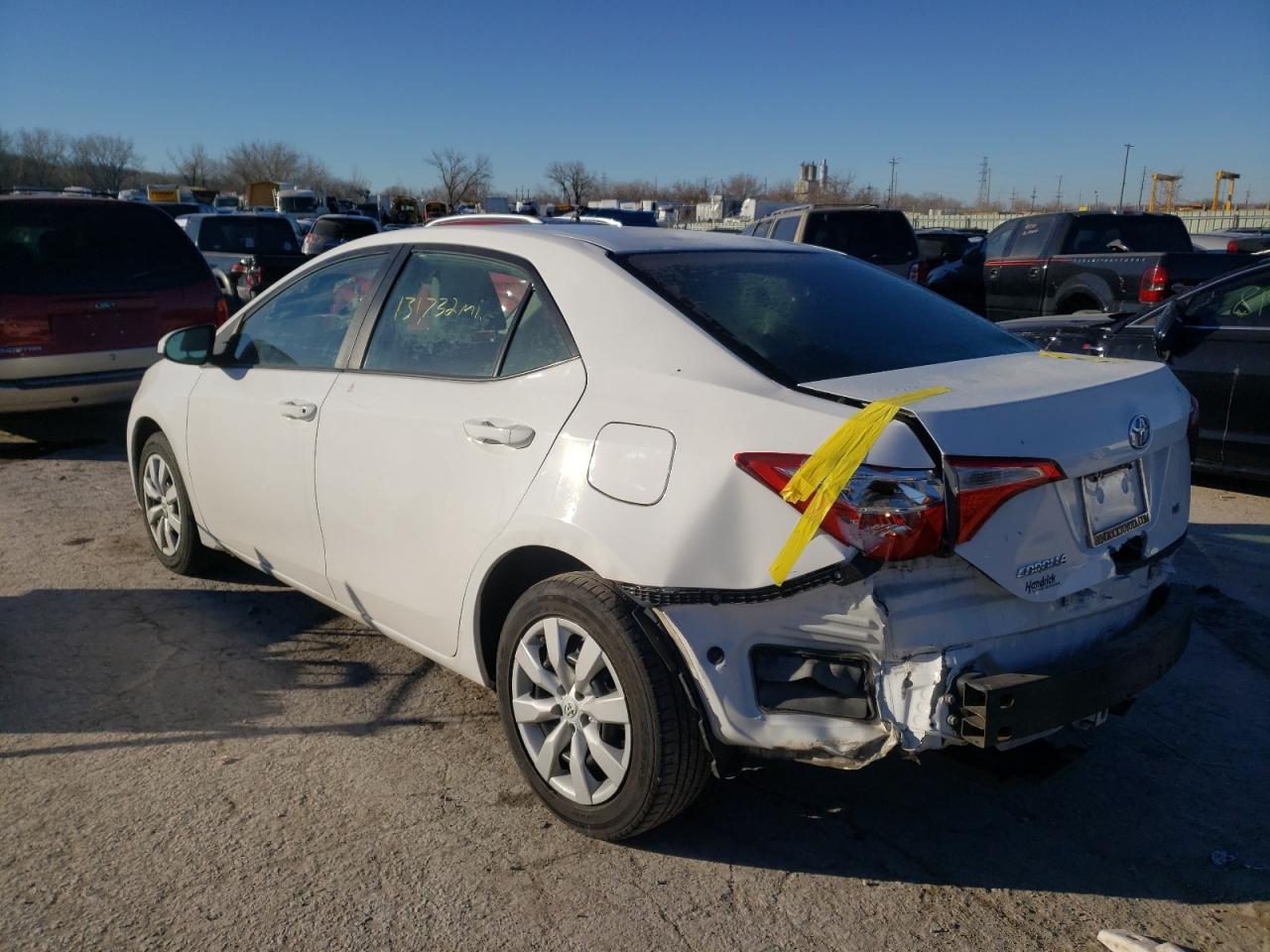 Photo 3 from auction – 2016 TOYOTA COROLLA L with VIN 5YFBURHE5GP557858