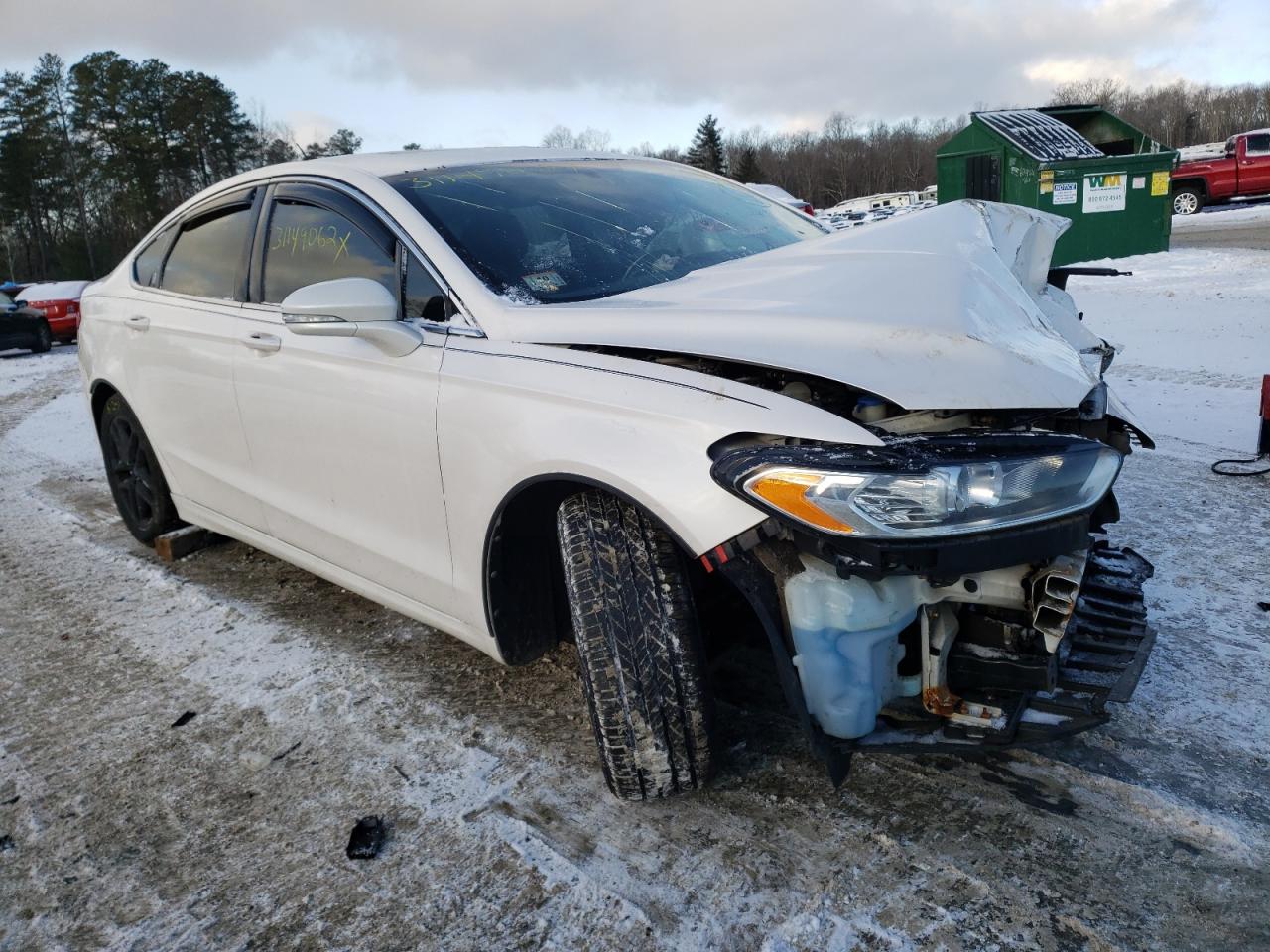 FORD FUSION SE 2013 with VIN 3FA6P0HR0DR160643 - Photo from auction