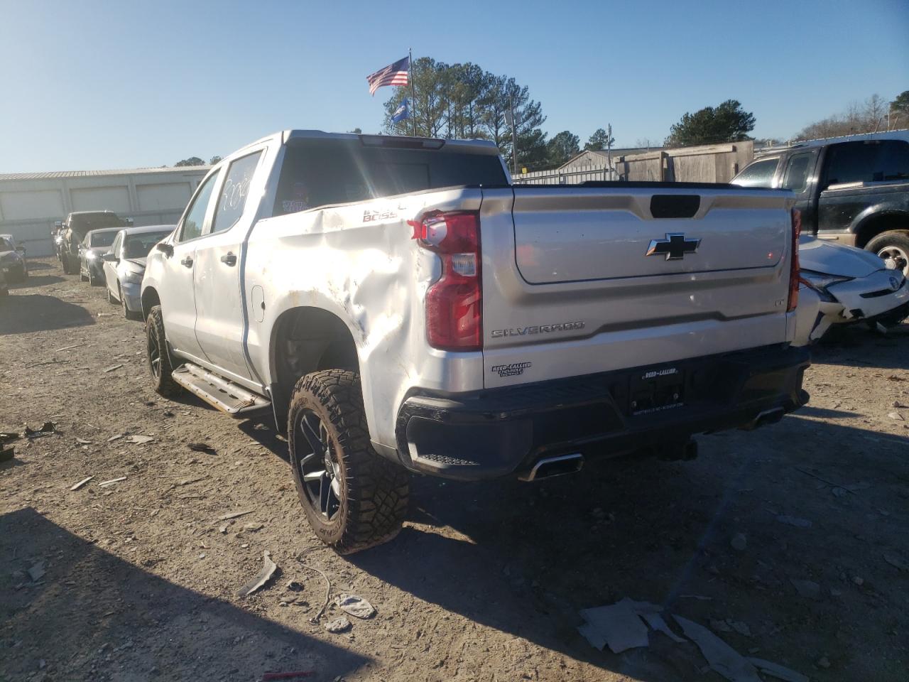 Photo 3 from auction – 2021 CHEVROLET SILVERADO with VIN 3GCPYFED5MG391153