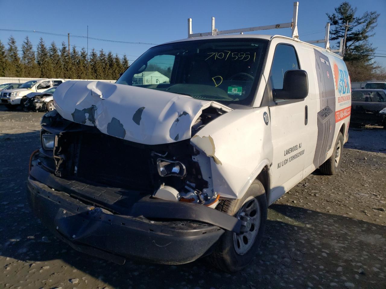 Photo 2 from auction – 2012 CHEVROLET EXPRESS G1 with VIN 1GCSGAFX2C1105989