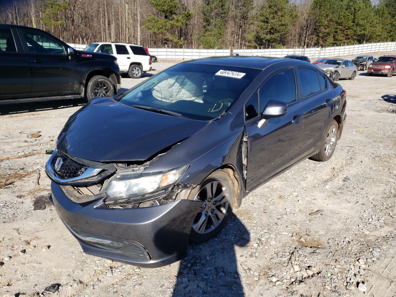 Photo 2 from auction – 2013 HONDA CIVIC EX with VIN 19XFB2F85DE007861