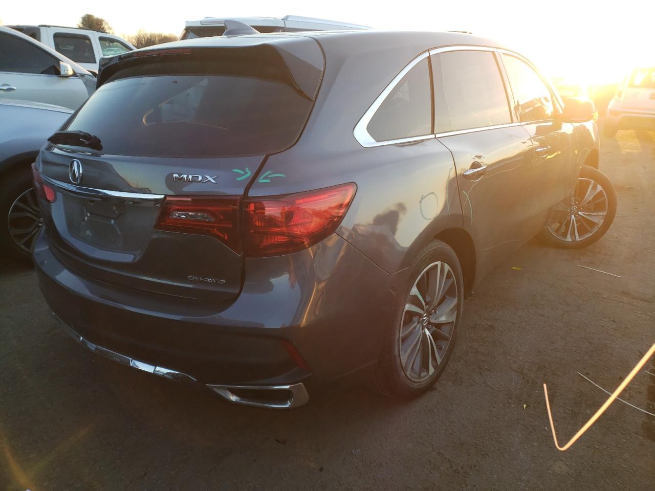 Photo 4 from auction – 2017 ACURA MDX TECHNO with VIN 5FRYD4H58HB002959