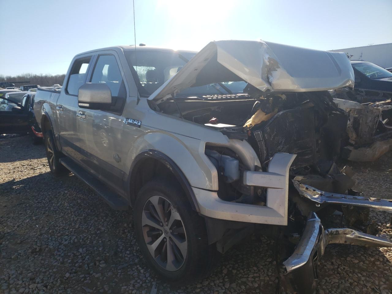 FORD F150 SUPER 2017 with VIN 1FTEW1EF7HKC51590 - Photo from auction