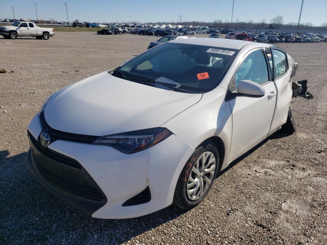 Photo 2 from auction – 2017 TOYOTA COROLLA L with VIN 2T1BURHE6HC954531