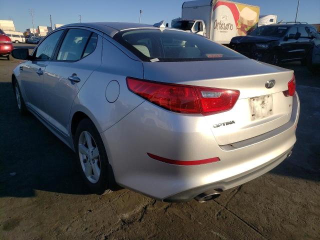 Photo 3 from auction – 2014 KIA OPTIMA LX with VIN KNAGM4A75E5476919