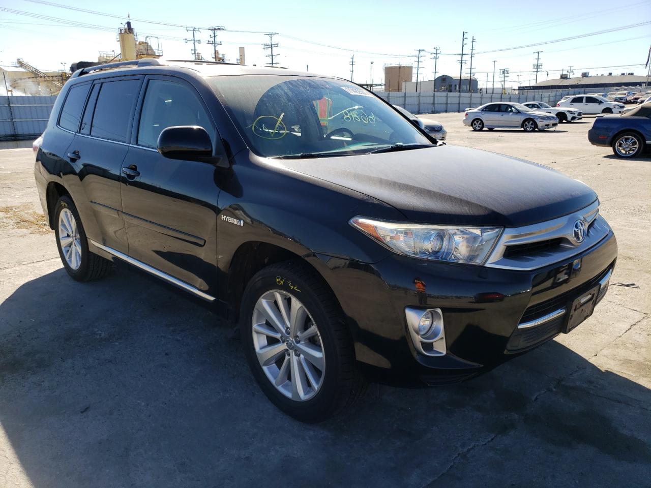 TOYOTA HIGHLANDER 2012 with VIN JTEBC3EHXC2004366 - Photo from auction