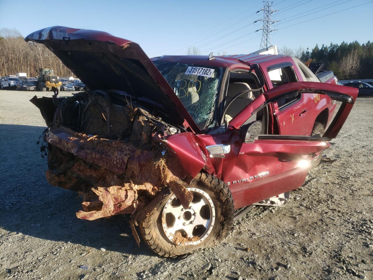 Photo 2 from auction – 2007 CHEVROLET AVALANCHE with VIN 3GNEC12J77G219270
