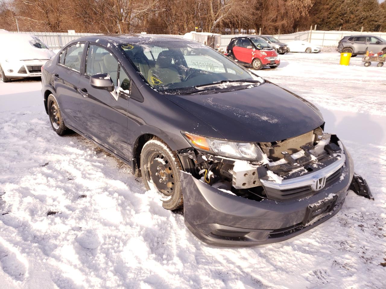 HONDA CIVIC LX 2012 with VIN 2HGFB2F53CH005293 - Photo from auction