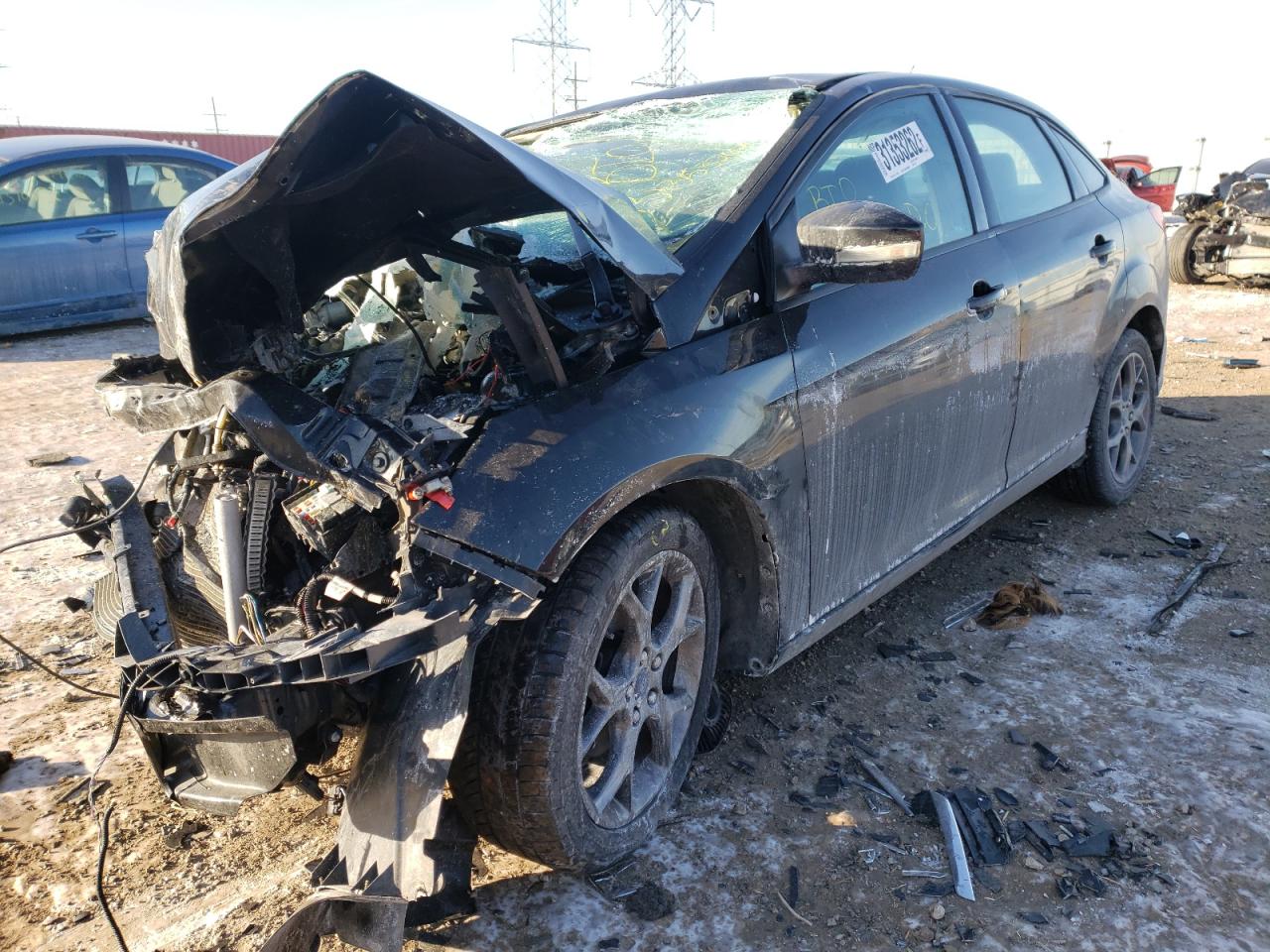 Photo 2 from auction – 2014 FORD FOCUS SE with VIN 1FADP3F21EL167731