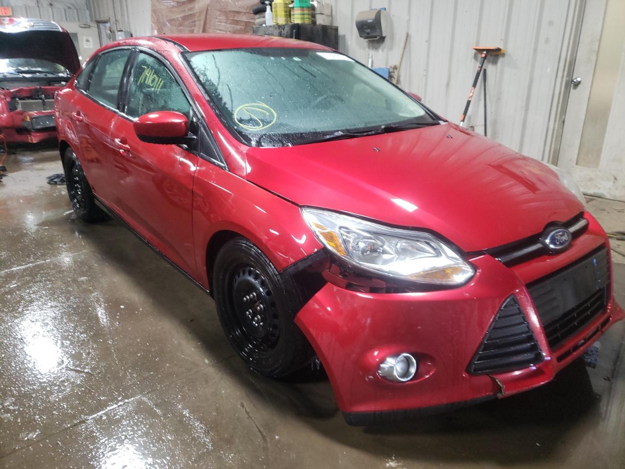 FORD FOCUS SE 2012 with VIN 1FAHP3F29CL378304 - Photo from auction