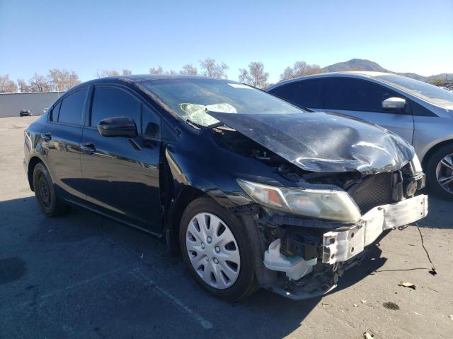 HONDA CIVIC LX 2014 with VIN 19XFB2F56EE235410 - Photo from auction