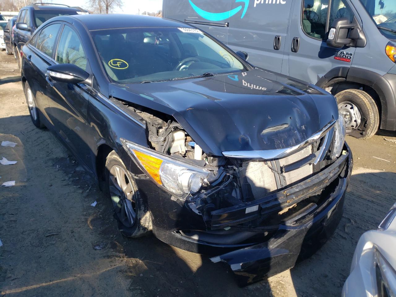 Photo 1 from auction – 2014 HYUNDAI SONATA GLS with VIN 5NPEB4AC4EH897060