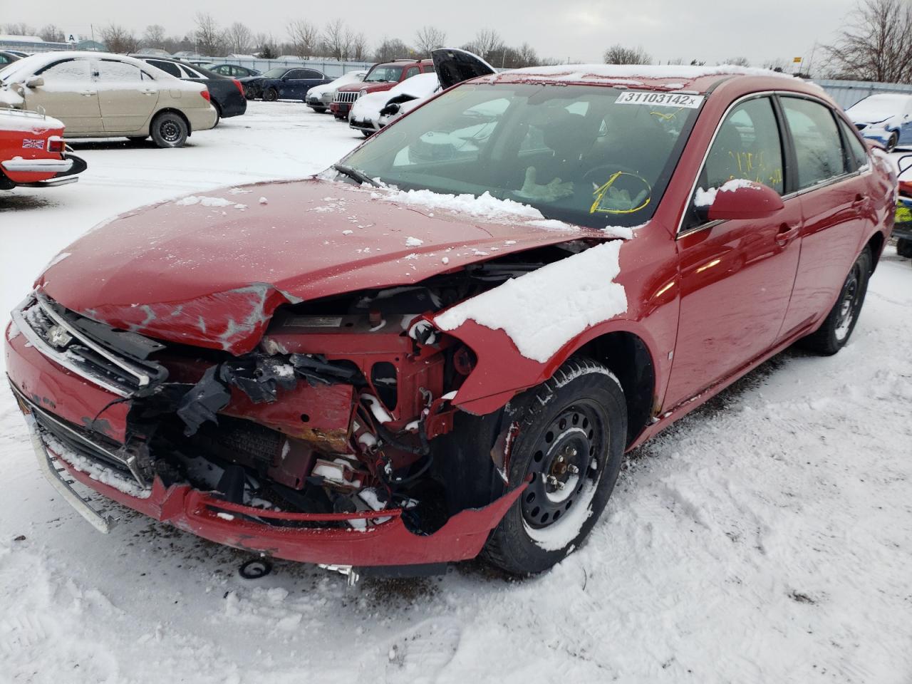 Photo 2 from auction – 2008 CHEVROLET IMPALA LS with VIN 2G1WB58K881299639