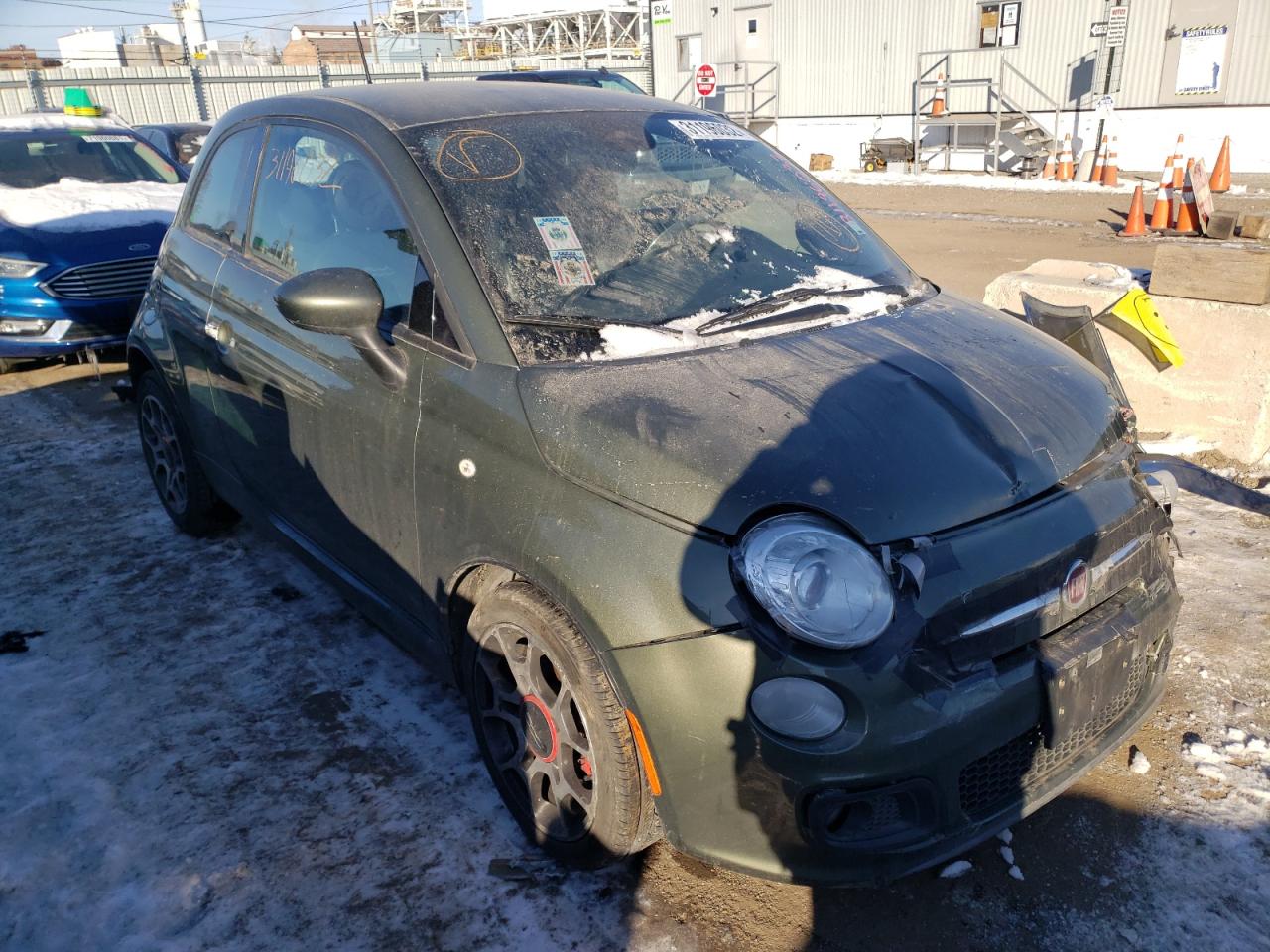 FIAT 500 SPORT 2014 with VIN 3C3CFFBR5ET169150 - Photo from auction