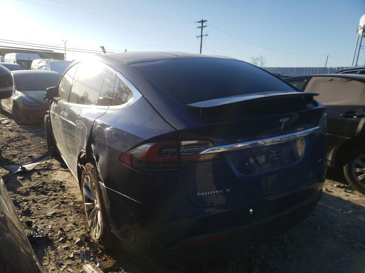 Photo 3 from auction – 2018 TESLA MODEL X with VIN 5YJXCAE23JF132646