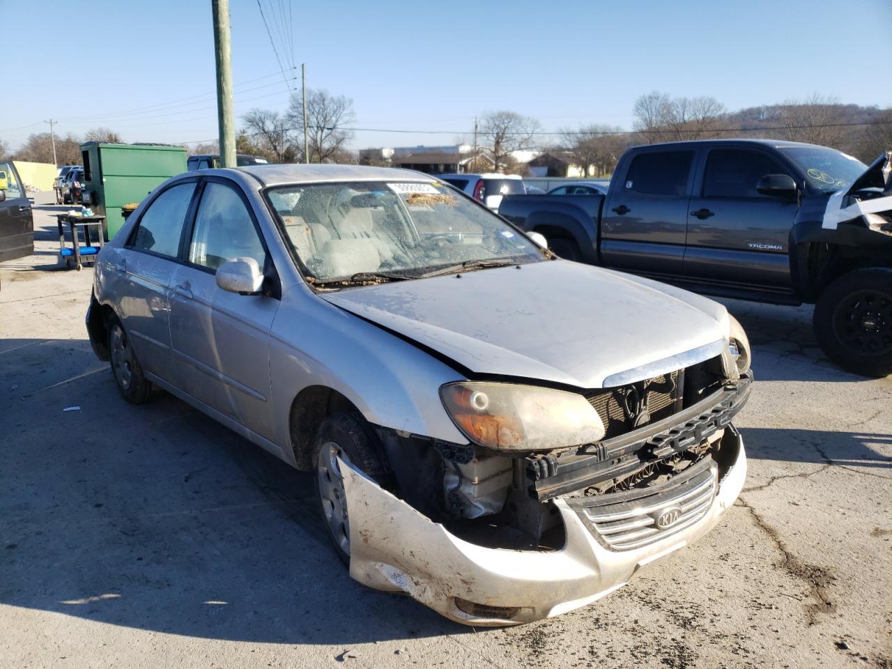 KIA SPECTRA EX 2009 with VIN KNAFE221795633430 - Photo from auction