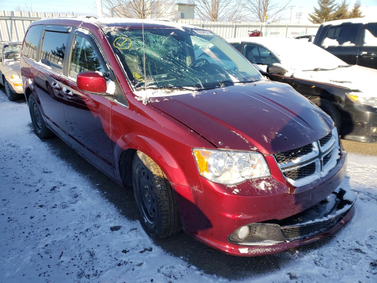 DODGE GRAND CARA 2020 with VIN 2C4RDGDG8LR258403 - Photo from auction