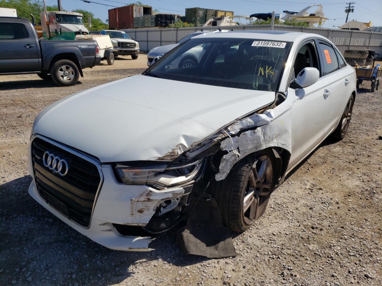 Photo 2 from auction – 2014 AUDI A6 PREMIUM with VIN WAUFMAFC8EN119573