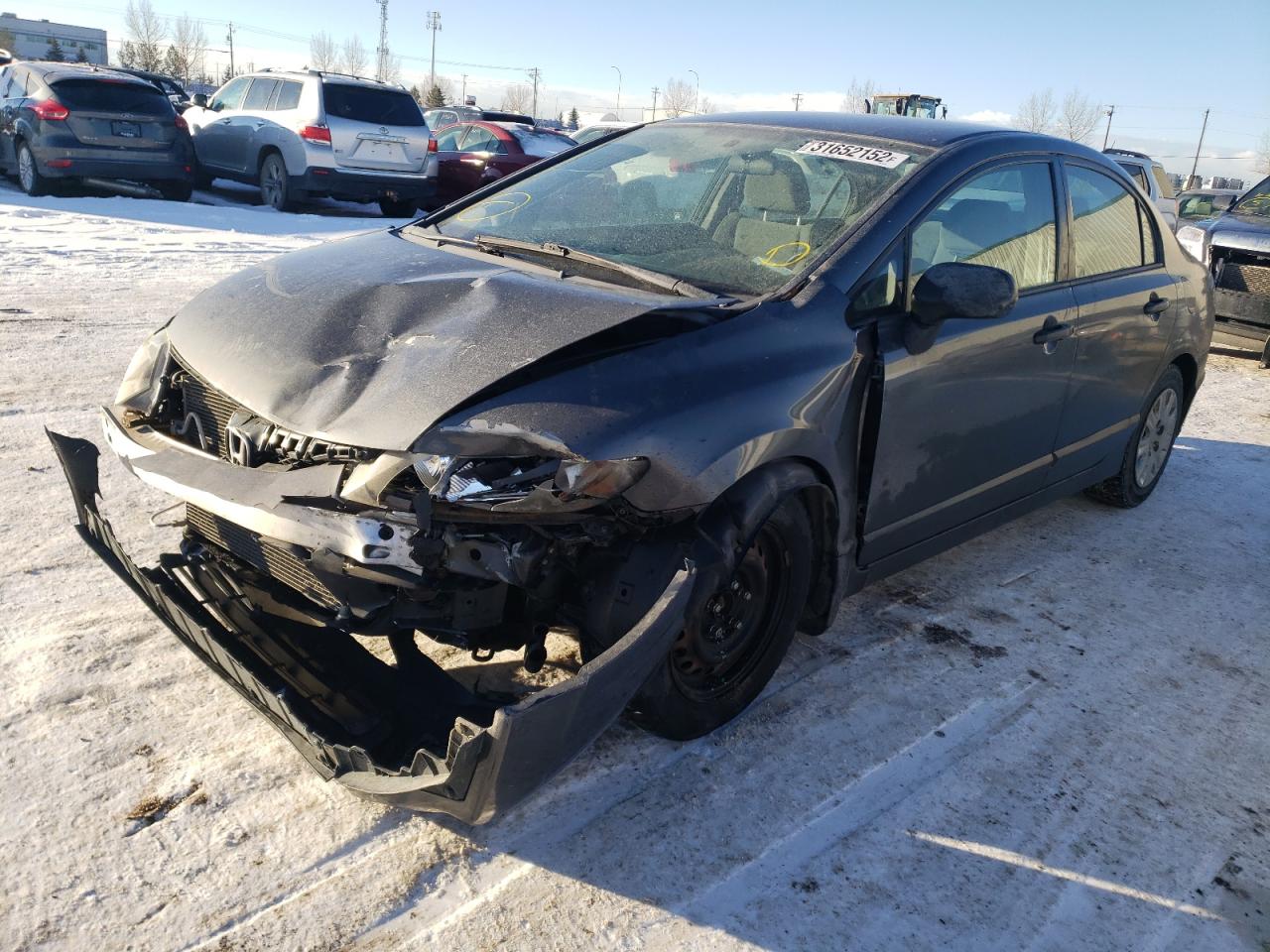 Photo 2 from auction – 2009 HONDA CIVIC DX with VIN 2HGFA15229H004259