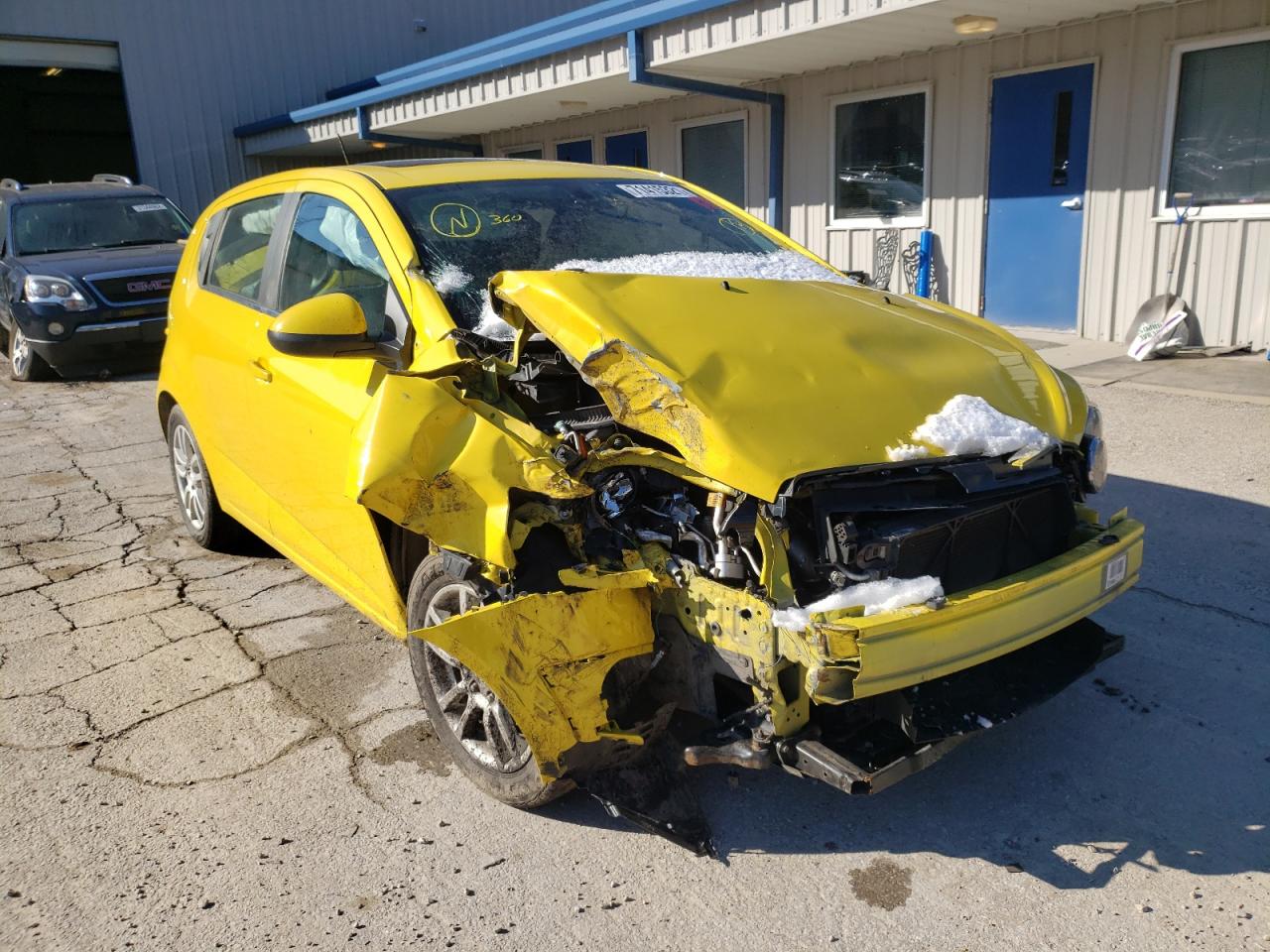 Photo 1 from auction – 2016 CHEVROLET SONIC LT with VIN 1G1JC6SH1G4113016