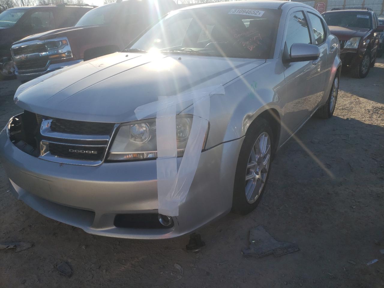 Photo 2 from auction – 2011 DODGE AVENGER LU with VIN 1B3BD2FG4BN572290
