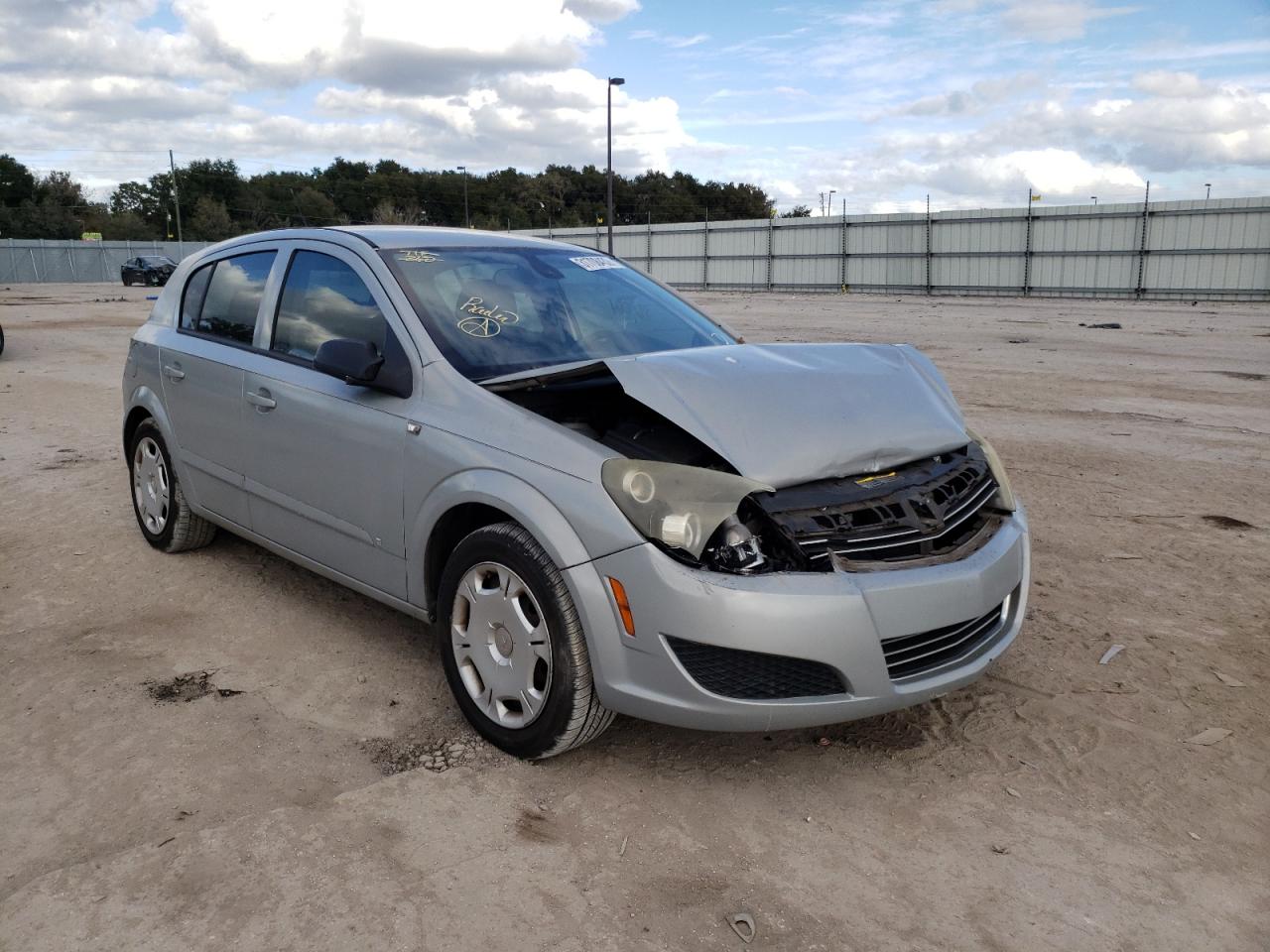 SATURN ASTRA XE 2008 with VIN W08AR671185087541 - Photo from auction