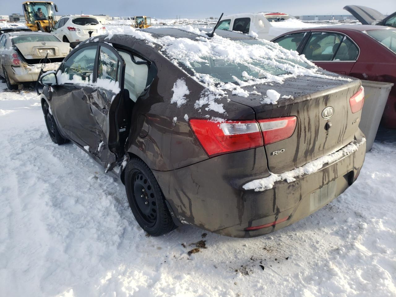 Photo 3 from auction – 2013 KIA RIO EX with VIN KNADN4A31D6131974
